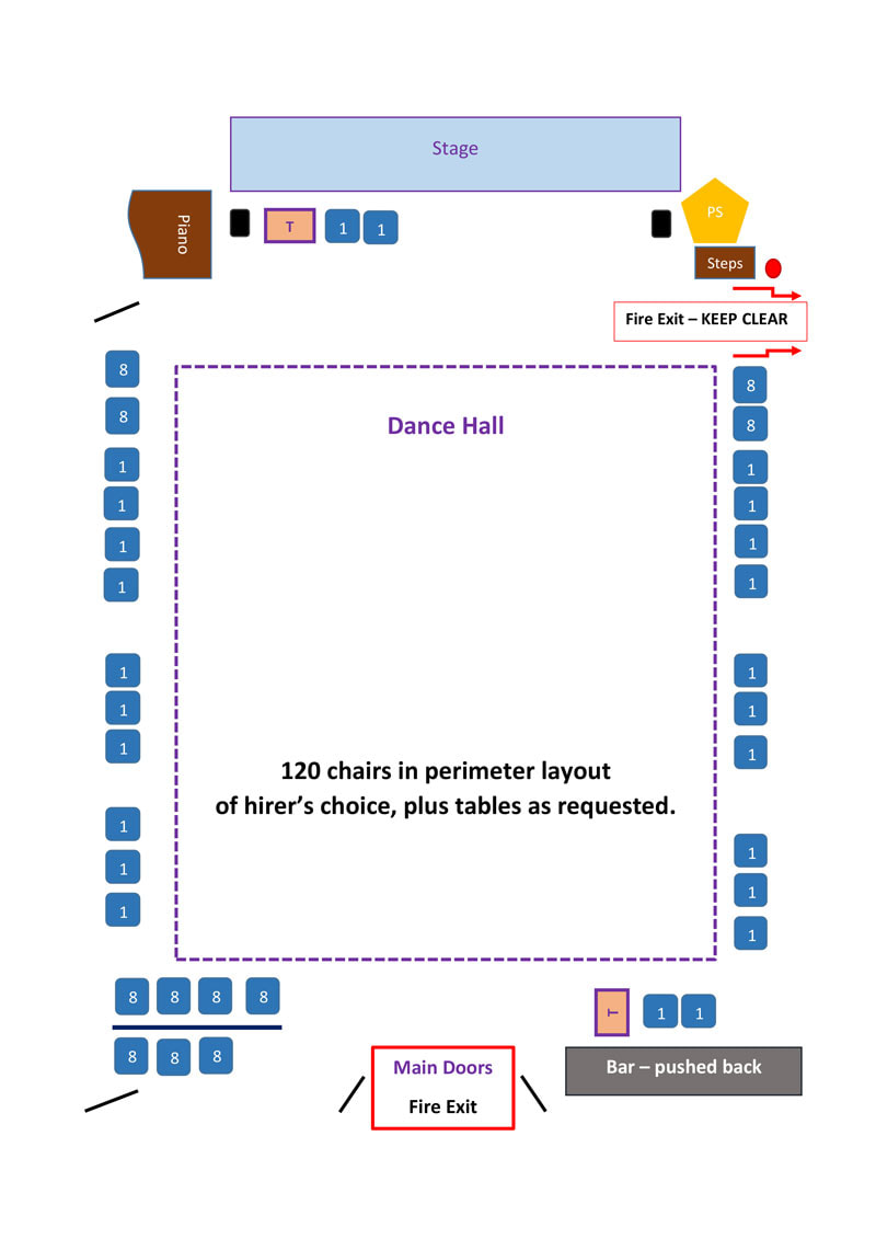 Victoria Hall Grange Layout