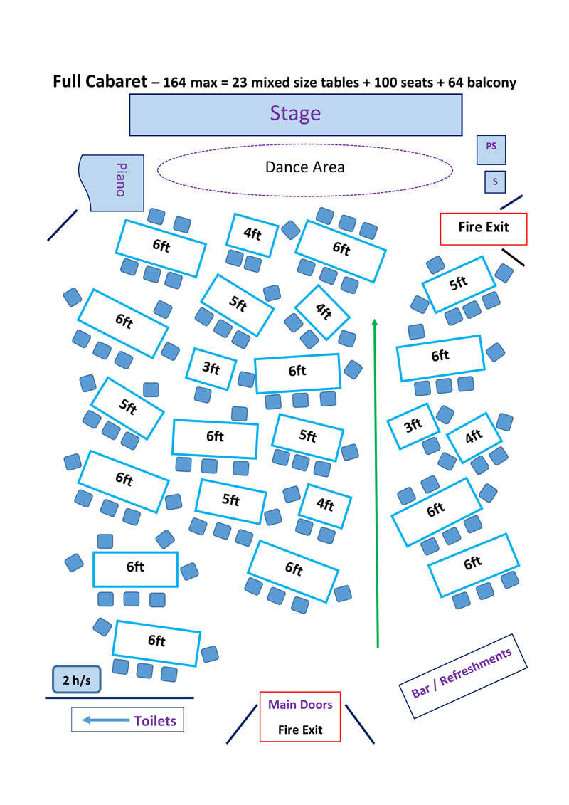Victoria Hall Grange Layout
