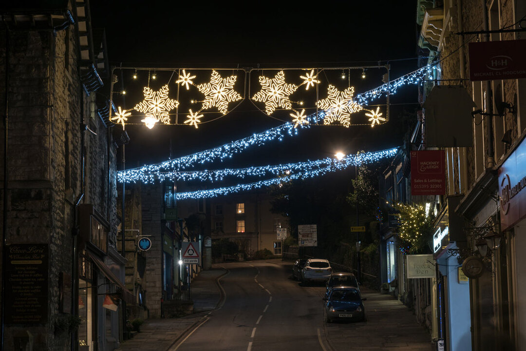 Grange over Sands Christmas Lights