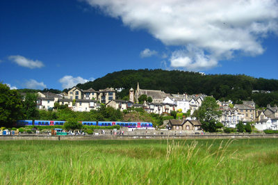 Grange from Morecambe Bay ©Nick Thorne, Bodian Photography