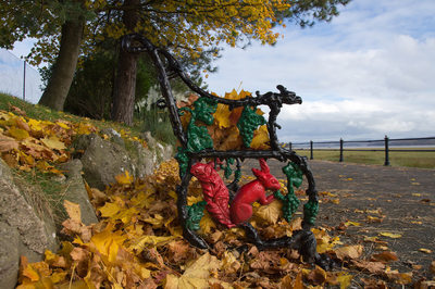 Grange-over-Sands Promenade bench