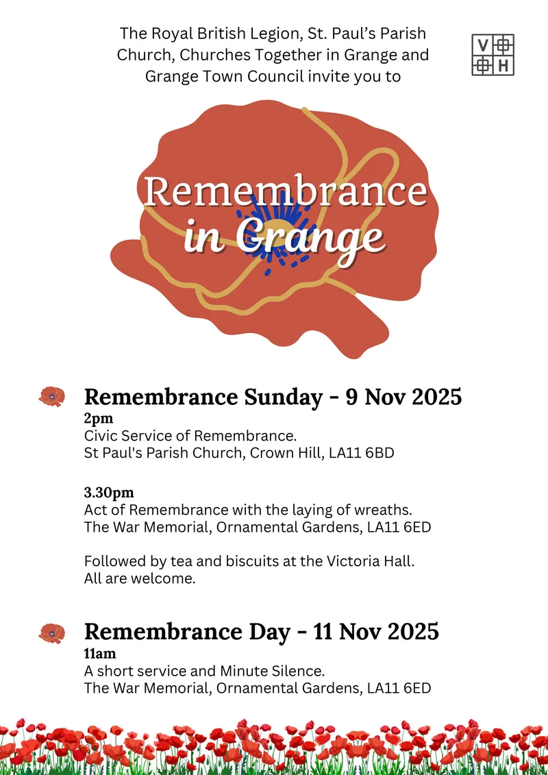 Remembrance in Grange November 2025