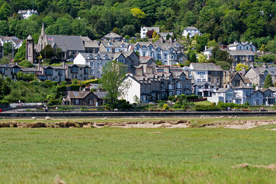 The centre of Grange town from Morecambe Bay ©Nick Thorne, Bodian Photography