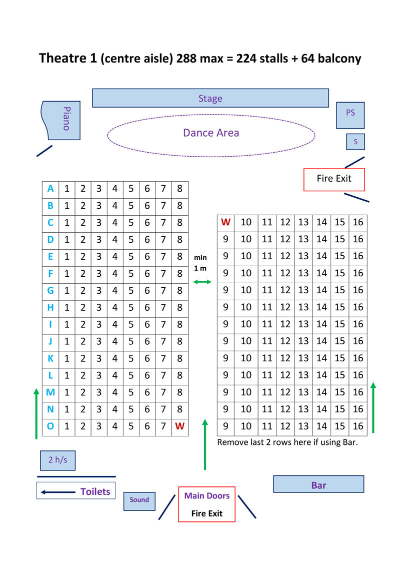 Victoria Hall Grange Layout