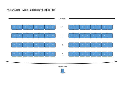 Victoria Hall Grange Layout