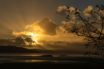 Sunrise from Blawith Point ©Nick Thorne, Bodian Photography