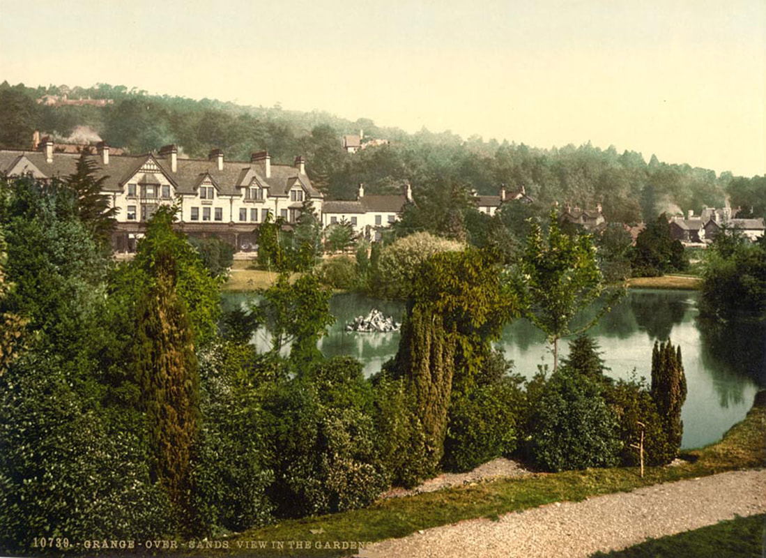 View in gardens Grange-over-Sands By Snapshots Of  The Past